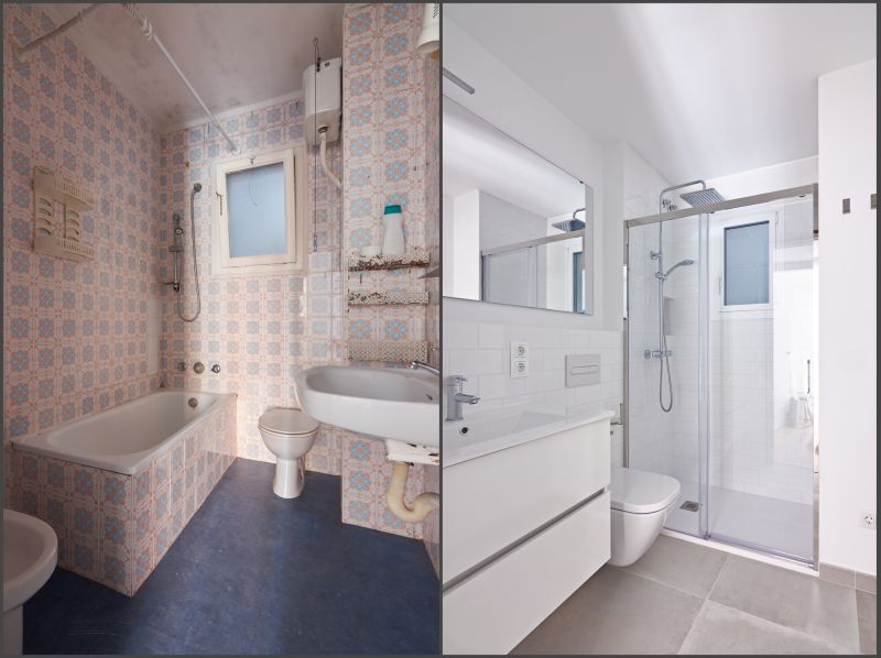 Completed Bathroom Transformation
